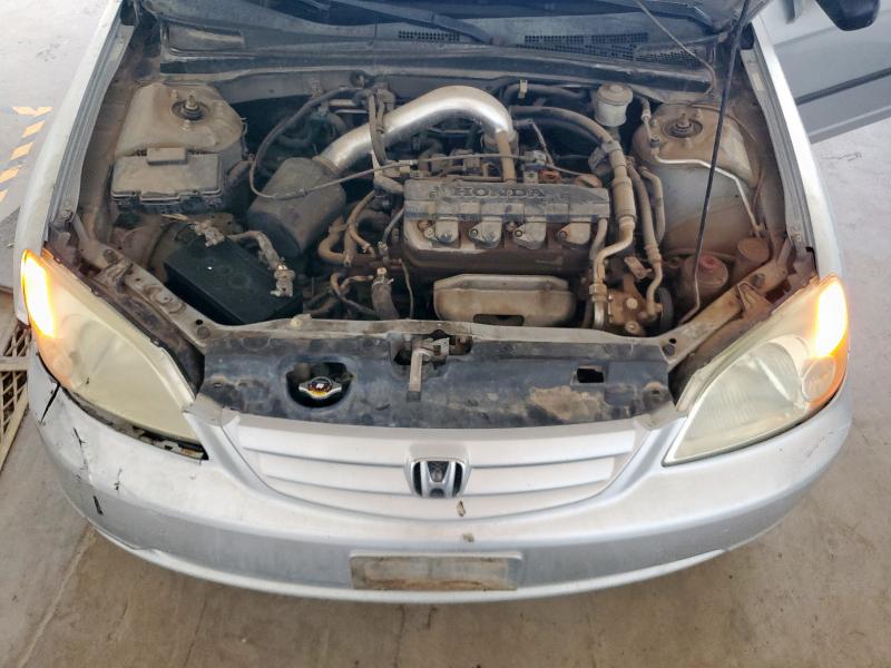 Photo 11 from auction – 2001 HONDA CIVIC DX with VIN 2HGES16261H601975
