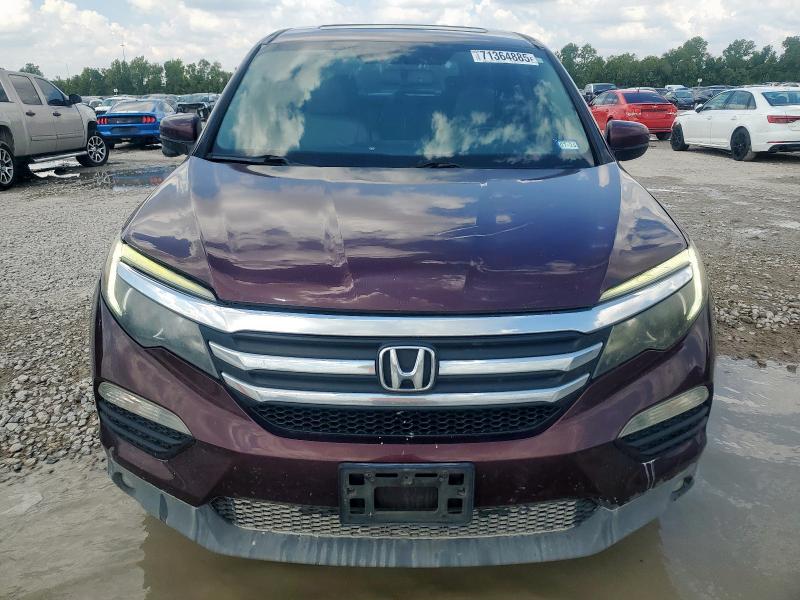 Photo 5 from auction – 2016 HONDA PILOT EXL with VIN 5FNYF5H57GB031076