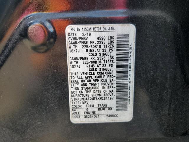 Photo 14 from auction – 2019 NISSAN ROGUE S with VIN JN8AT2MT4KW264497