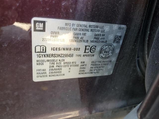 Photo 14 from auction – 2017 CADILLAC XT5 PREMIU with VIN 1GYKNERS3HZ298458