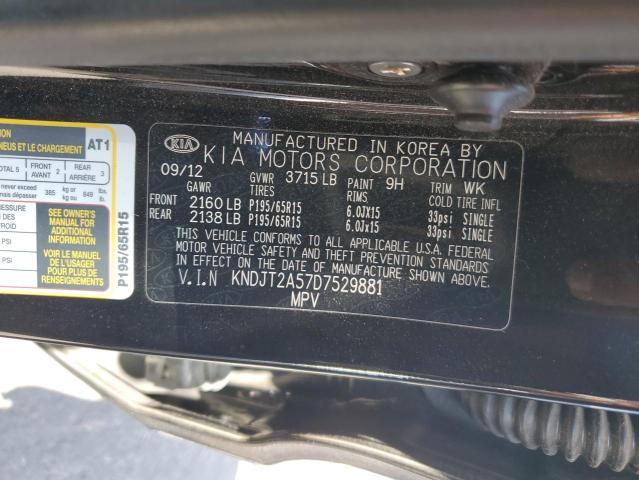 Photo 14 from auction – 2013 KIA SOUL with VIN KNDJT2A57D7529881