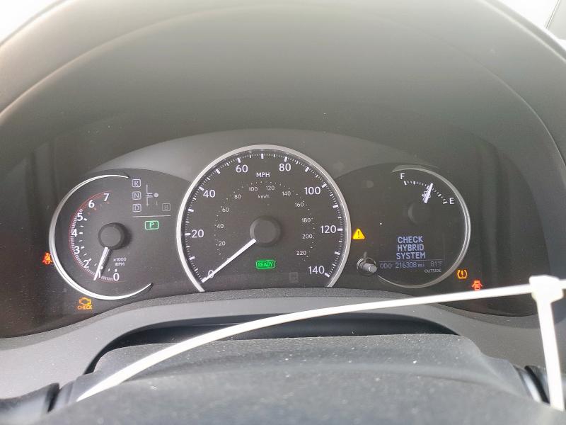 Photo 9 from auction – 2012 LEXUS CT 200 H with VIN JTHKD5BH6C2116906