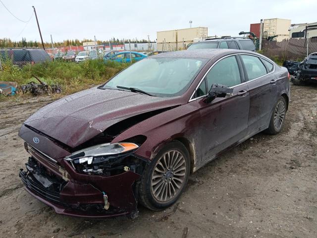 FORD FUSION SE 2017 with VIN 3FA6P0T95HR164118 - Photo from auction
