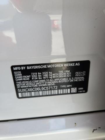 Photo 14 from auction – 2020 BMW X7 M50I with VIN 5UXCX6C06L9C57172