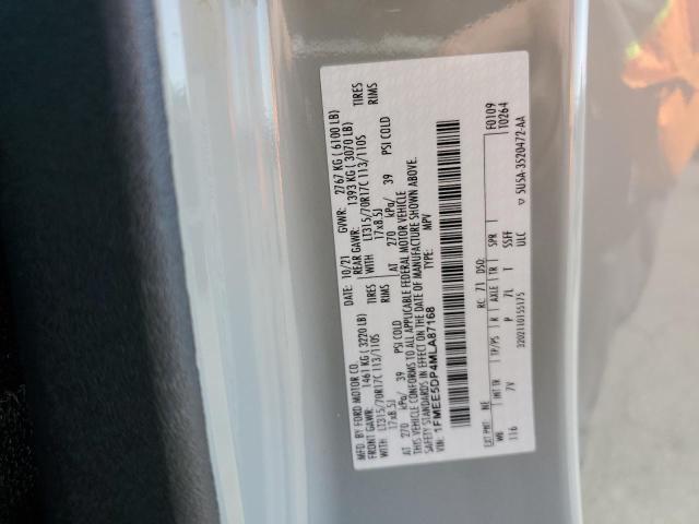Photo 14 from auction – 2021 FORD BRONCO BAS with VIN 1FMEE5DP4MLA87168