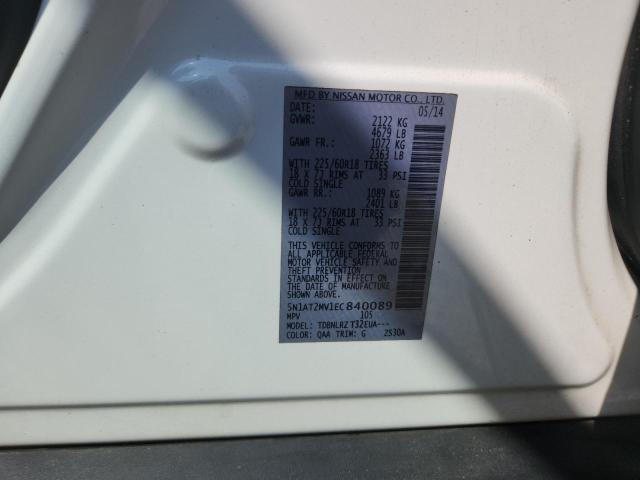 Photo 14 from auction – 2014 NISS ROGUE SL AWD with VIN 5N1AT2MV1EC840089