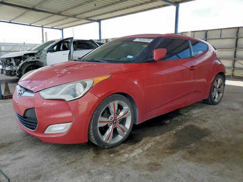 HYUNDAI VELOSTER 2012 with VIN KMHTC6AD2CU054207 - Photo from auction