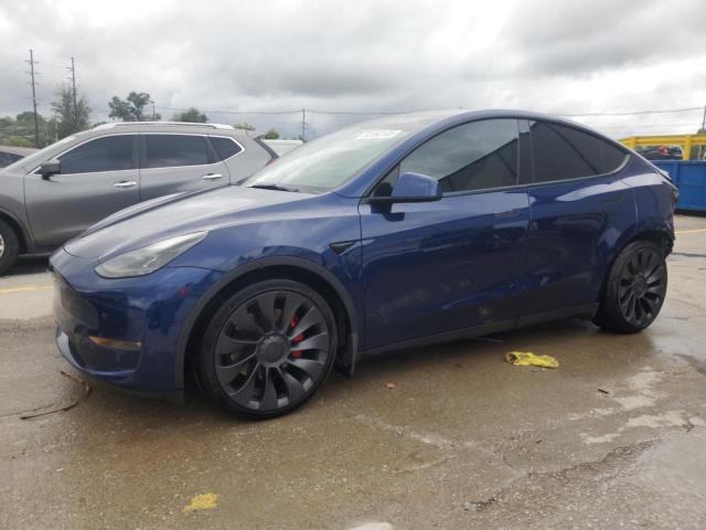 TESLA MODEL Y 2022 with VIN 7SAYGDEFXNF530846 - Photo from auction