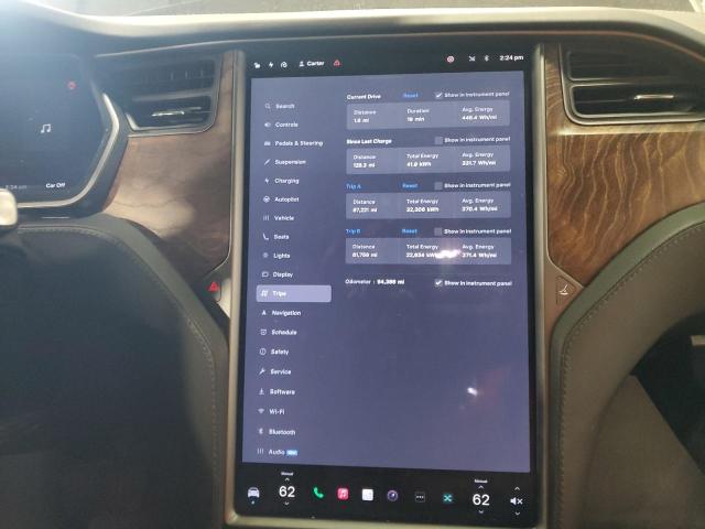 Photo 9 from auction – 2020 TESLA MODEL X with VIN 5YJXCBE25LF298417