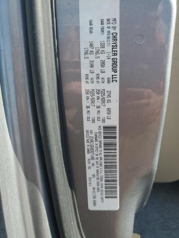 Photo 14 from auction – 2014 CHRYSLER TOWN & COU with VIN 2C4RC1BG0ER271085