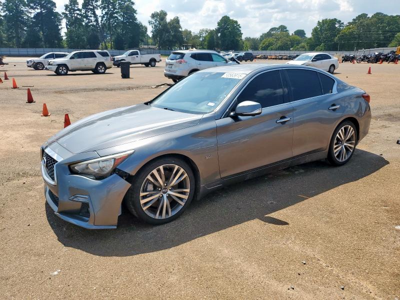 INFINITI Q50 LUXE 2018 with VIN JN1EV7AP4JM356282 - Photo from auction