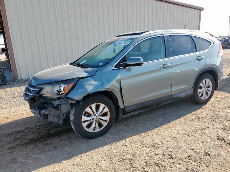 HONDA CR-V EXL 2012 with VIN JHLRM3H75CC004663 - Photo from auction