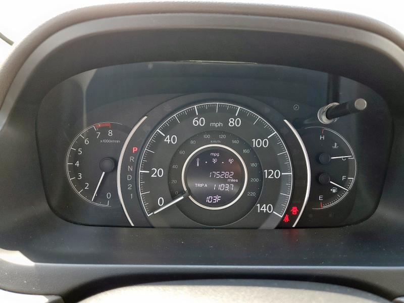 Photo 9 from auction – 2012 HONDA CR-V EXL with VIN 5J6RM3H78CL032707