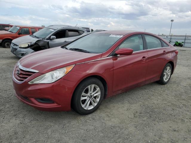 HYUNDAI SONATA GLS 2013 with VIN 5NPEB4AC6DH672802 - Photo from auction