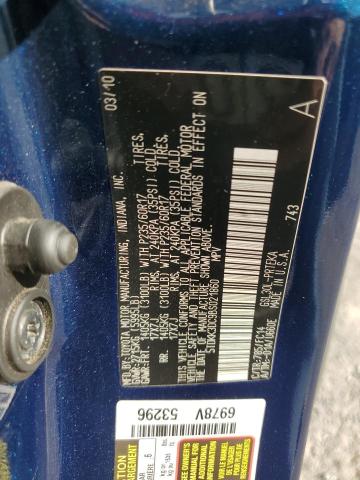 Photo 14 from auction – 2011 TOYOTA SIENNA LE with VIN 5TDKK3DC9BS021860
