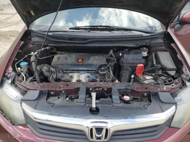 Photo 11 from auction – 2012 HONDA CIVIC LX with VIN 2HGFB2F58CH579405