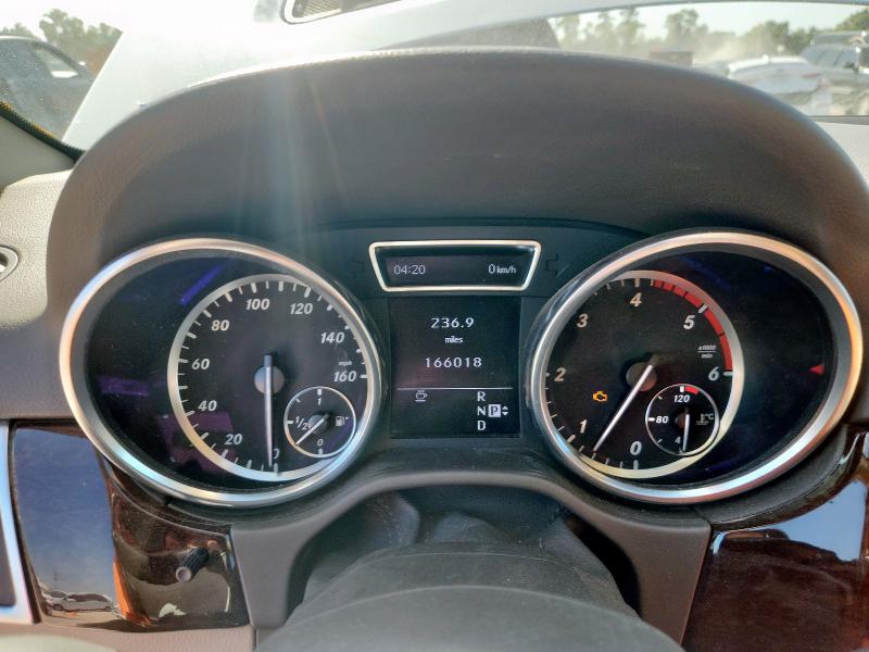 Photo 9 from auction – 2012 MERCEDES-BENZ ML 350 BLU with VIN 4JGDA2EB5CA024177