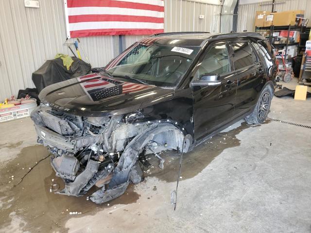 FORD EXPLORER S 2017 with VIN 1FM5K8GT3HGA34303 - Photo from auction