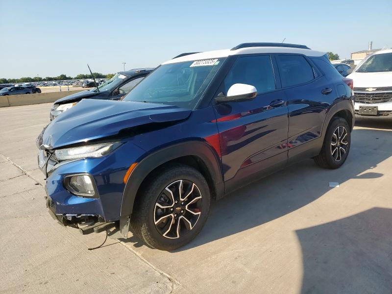 CHEVROLET TRAILBLAZE 2022 with VIN KL79MVSL9NB109453 - Photo from auction