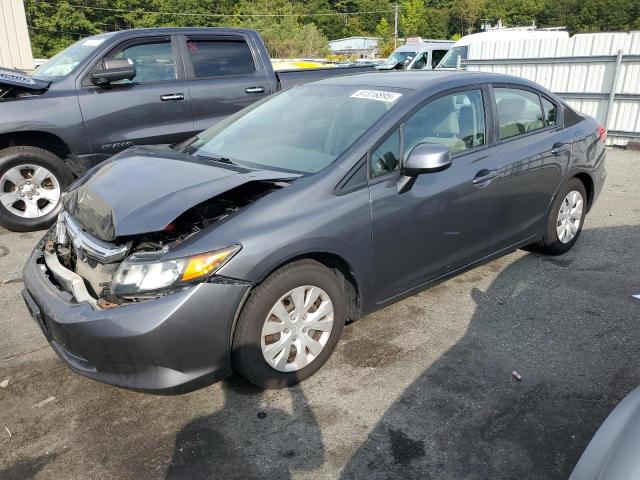 HONDA CIVIC LX 2012 with VIN 2HGFB2F5XCH611223 - Photo from auction