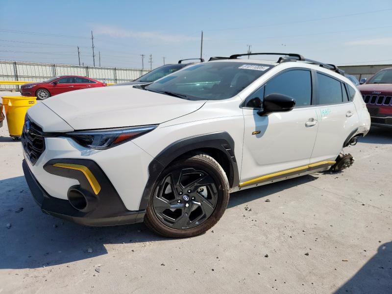SUBARU CROSSTREK 2024 with VIN 4S4GUHF68R3768698 - Photo from auction