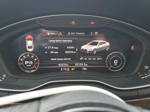Photo 9 from auction – 2019 AUDI A5 PREMIUM with VIN WAUBNCF50KA006793