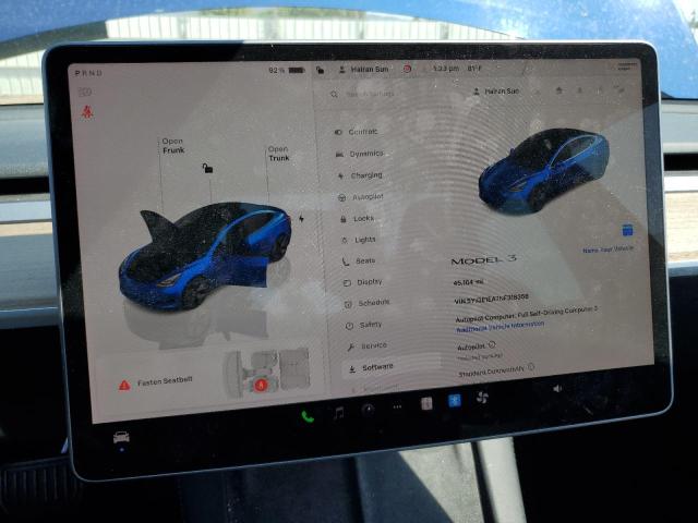 Photo 9 from auction – 2022 TESLA MODEL 3 with VIN 5YJ3E1EA7NF318356