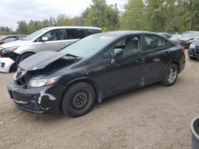 HONDA CIVIC LX 2013 with VIN 2HGFB2F41DH105787 - Photo from auction