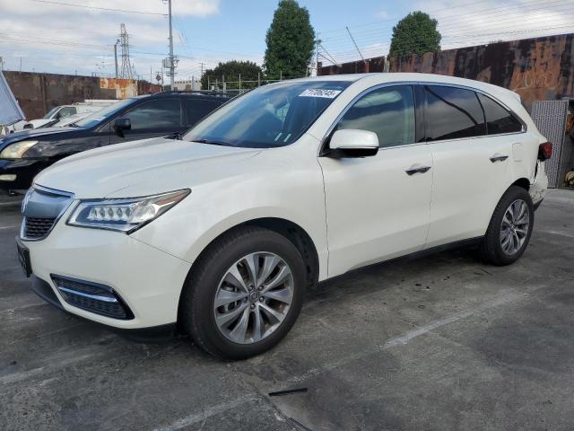 ACURA MDX TECHNO 2015 with VIN 5FRYD4H45FB007721 - Photo from auction