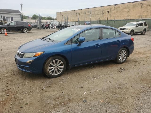 HONDA CIVIC EX 2012 with VIN 19XFB2F87CE029018 - Photo from auction