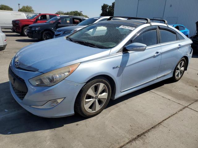 HYUNDAI SONATA HYB 2012 with VIN KMHEC4A43CA043277 - Photo from auction