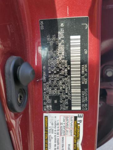 Photo 14 from auction – 2004 TOYOTA HIGHLANDER with VIN JTEGP21A440028978