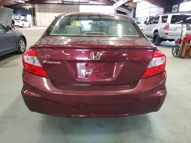 Photo 6 from auction – 2012 HONDA CIVIC LX with VIN 19XFB2F50CE323818