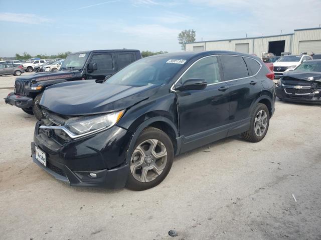 HONDA CR-V EX 2018 with VIN 7FARW2H55JE049963 - Photo from auction