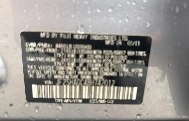 Photo 10 from auction – 2011 SUBARU FORESTER T with VIN JF2SHAGC4BH742012