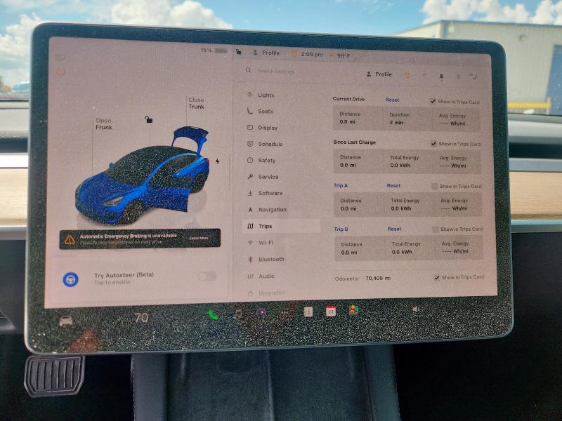 Photo 9 from auction – 2022 TESLA MODEL 3 with VIN 5YJ3E1EB3NF351847