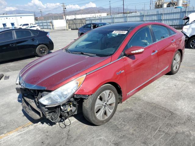 HYUNDAI SONATA HYBRID 2015 with VIN KMHEC4A41FA136674 - Photo from auction