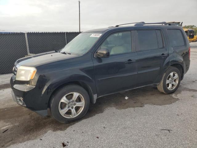 HONDA PILOT EXL 2013 with VIN 5FNYF3H66DB032096 - Photo from auction