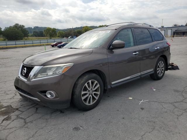 NISSAN PATHFINDER S 2015 with VIN 5N1AR2MN5FC717122 - Photo from auction