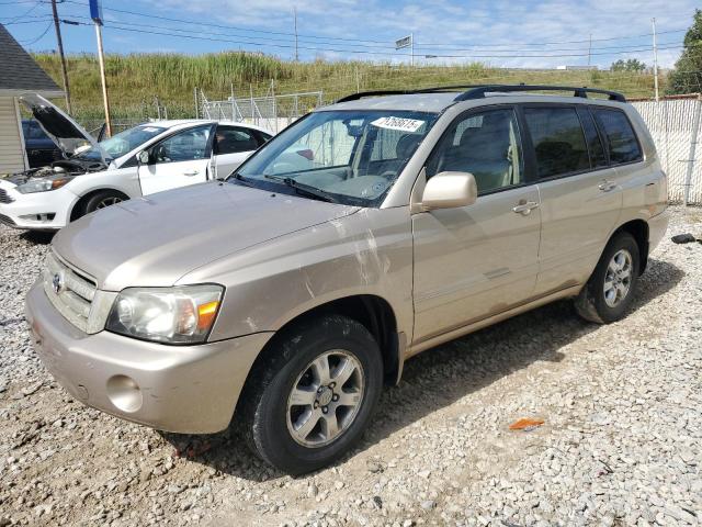TOYOTA HIGHLANDER 2005 with VIN JTEDP21A050055728 - Photo from auction
