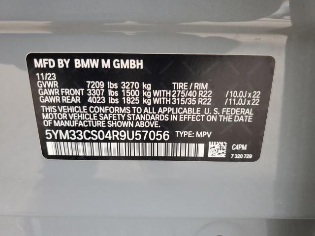 Photo 14 from auction – 2024 BMW XM LABEL with VIN 5YM33CS04R9U57056