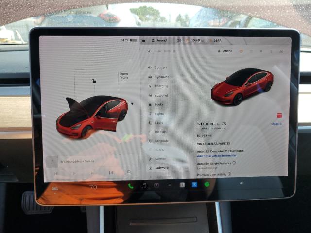 Photo 9 from auction – 2018 TESLA MODEL 3 with VIN 5YJ3E1EA7JF058132