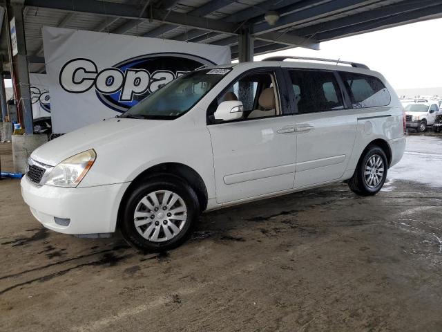 KIA SEDONA LX 2012 with VIN KNDMG4C75C6441931 - Photo from auction