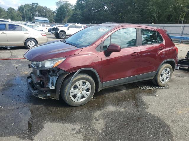 CHEVROLET TRAX LS 2017 with VIN 3GNCJKSB7HL205485 - Photo from auction