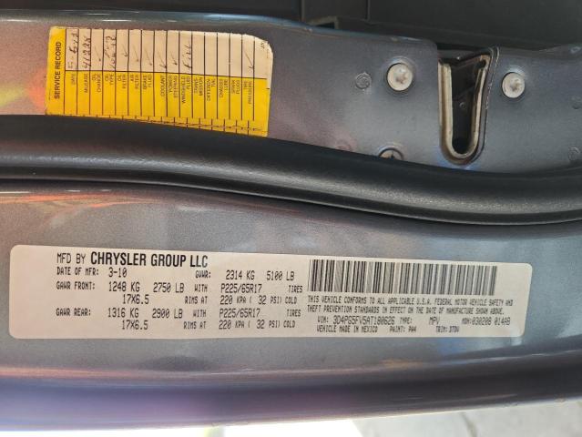 Photo 14 from auction – 2010 DODGE JOURNEY SXT with VIN 3D4PG5FV5AT180626