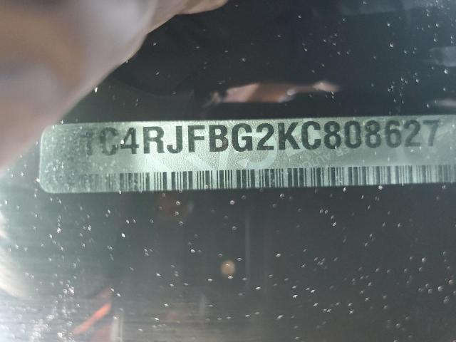Photo 14 from auction – 2019 JEEP GRAND CHER with VIN 1C4RJFBG2KC808627