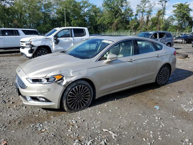 FORD FUSION SE 2017 with VIN 3FA6P0T96HR411890 - Photo from auction