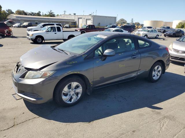 HONDA CIVIC LX 2013 with VIN 2HGFG3B53DH523337 - Photo from auction