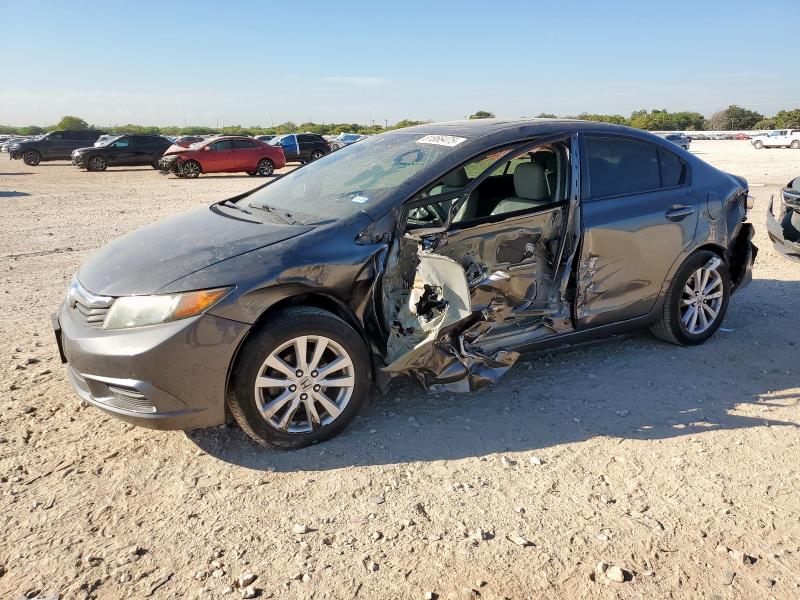 HONDA CIVIC EXL 2012 with VIN 19XFB2F99CE042393 - Photo from auction