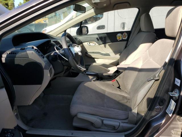 Photo 7 from auction – 2012 HONDA CIVIC LX with VIN 19XFB2F50CE362232